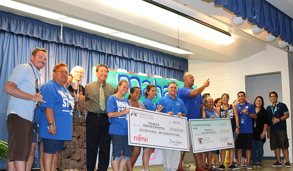 West Oahu Schools Receive Donation image